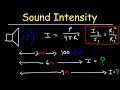 Calculating Sound Intensity and Energy Transfer in Physics