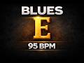 Blues Backing Track in E | 95 BPM | 12 Bar