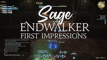 Endwalker Sage First Impressions -- FFXIV 6.0 -- no spoilers