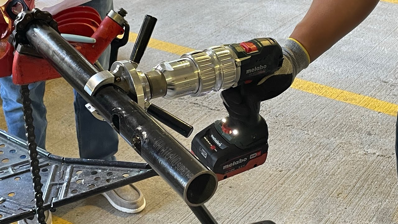 Worlds Easiest Way To Drill Holes In Pipe Snap Drill YouTube Worlds Easiest Way To Drill Holes In Pipe Snap Drill YouTube