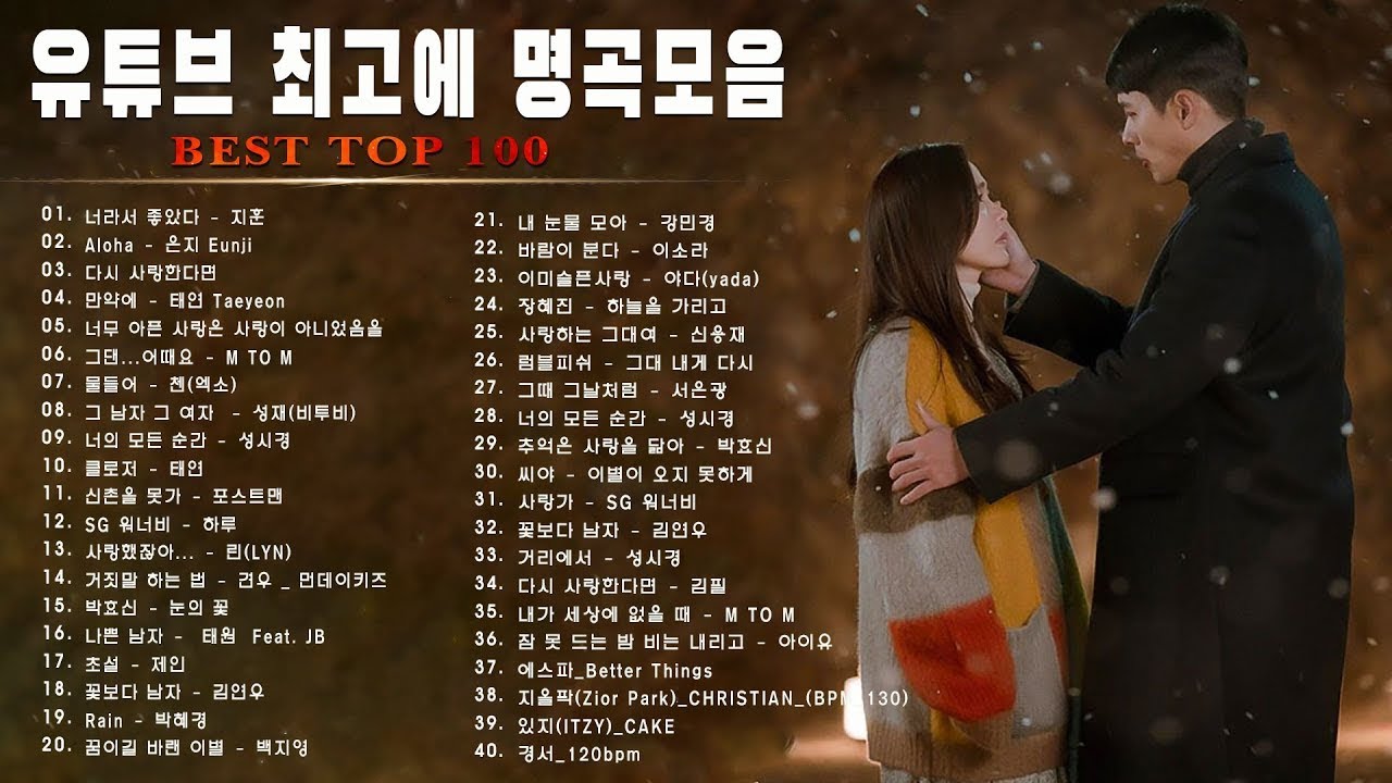 1990~2025 한국 감성 발라드 명곡 TOP 100 🎵 마음을 울리는 인기 노래 모음 SG워너비, 씨야, 김범수, 이승철