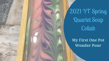 2021 YT Spring Quartet Soap Collab | The Making And Cutting Of 