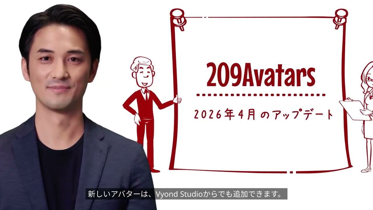 。4月に追加されたAVATAR