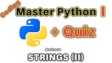 9. Python String Methods Tutorial (Part 2) - Build a Project! #python #tutorial