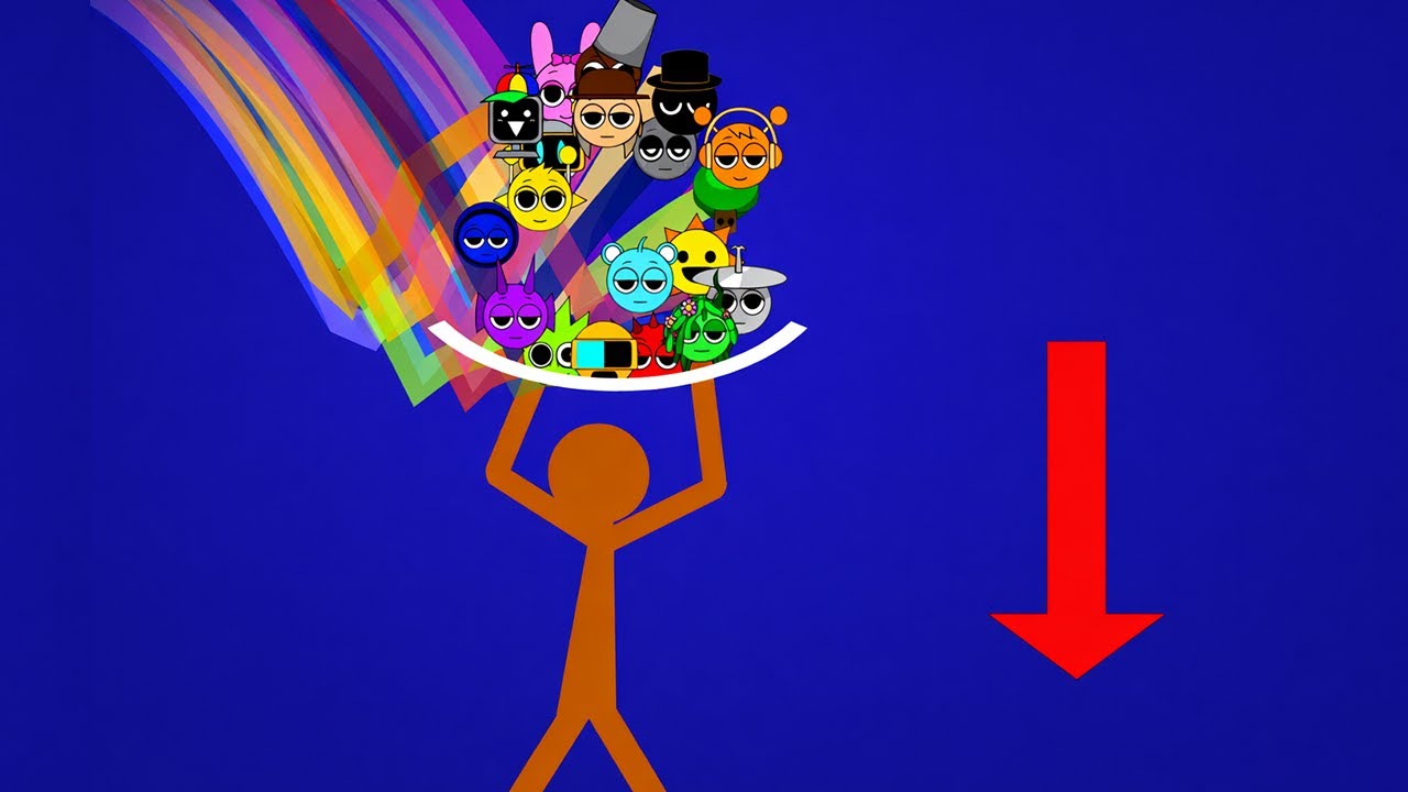 18 sprunki reach the end of the race, why?