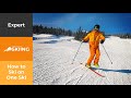 How to Ski on ONE SKI – The Ultimate Balance Exercise!