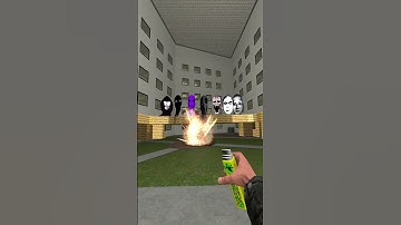 RANDOM SPOOKY VARIANTS NEXTBOTS CHASING GMOD! #gmod #nextbotchasing #shorts