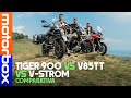 Comparativa enduro | La migliore per viaggiare è... | Moto Guzzi V85TT, V-Strom 1050 XT, Tiger 900