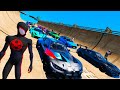 Epic Ramps on Alamo Sea GTA V Cars BMW M4 GT3 GTR Japan Cars more jumping down Challenge mods