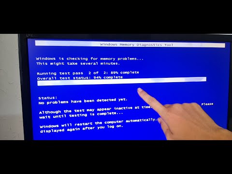 Vídeo: Qual é o comando para usar a ferramenta de diagnóstico de memória?