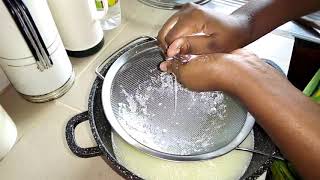 Jinsi ya kutengeneza cheese nyumbani / How to make Mozzarella cheese at home (without Rennet)