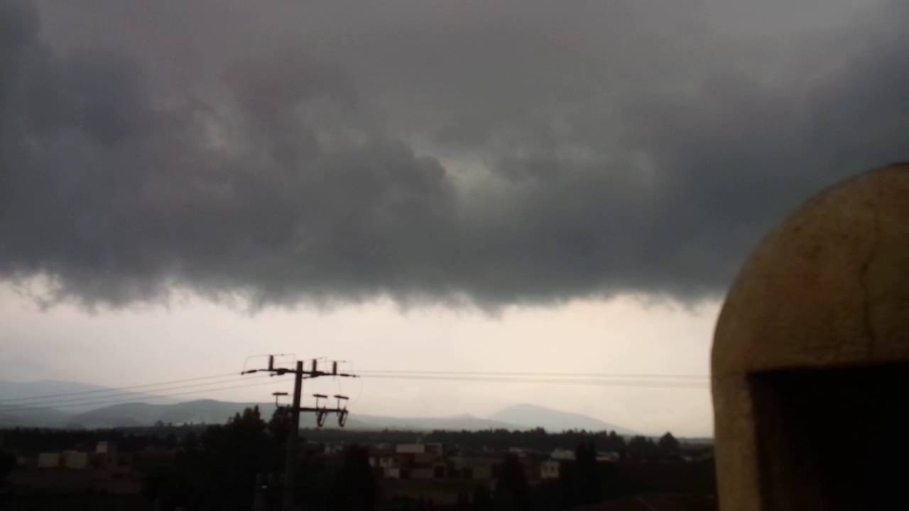 Stormy weather in Toluca México - YouTube