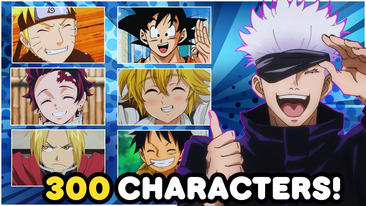 ESCOLHA SEU PERSONAGEM FAVORITO DE CADA ANIME! ❤️🔥