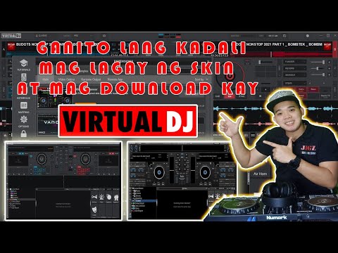 Dj Kevz Tv: Pano Mag Lagay At Mag Download Ng Skin Kay Virtual Dj Pro Infinity