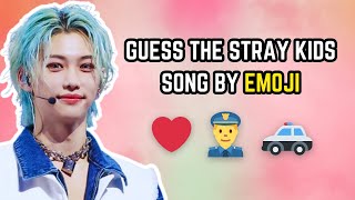 GUESS the STRAY KIDS SONGS by EMOJIS ❤️  ( K-Pop Quiz 2023 )