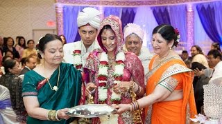 The Recessional of An Indian Hindu Wedding Ceremony Newark NJ