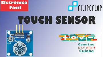 Curso de Arduino - Sensor Touch TTP223B -  Circuito Sensor de Toque
