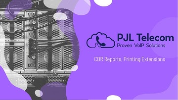 PJL Telecom - FreePBX Reports