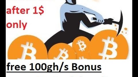 Best Cloud Mining Site | Free 100 gh/s Bonus | US Dollars Mining site | 2017 New Mining Site
