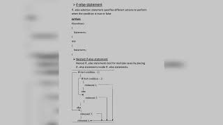 Control Structures in C by 1st Year Students
