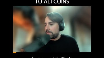 Why Bitcoin is superior to Altcoins. (Bitcoin Maximalism w/ Pete Rizzo)