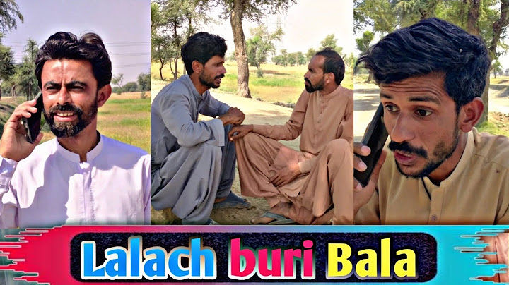 Pakistani New Funny Video | Lalach Buri Bala Hai 😯 | Israr Ahmed 2.0