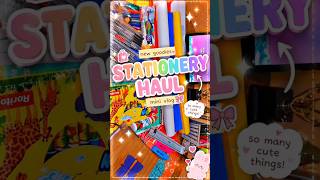 Stationery haul 🛍️ Notebook,pens, colour,dairy🎀🤍#shorts #stationery #haul #ytshorts #youtube #study