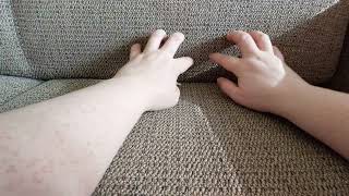 Couch Scratching ASMR/Fast/ Crunchy| No talking 😴💚