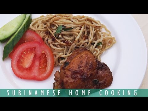 Surinamese Home Cooking - STIR FRY NOODLES OR MIE GORENG [JAVAANSE BAMI] // Samantha Pollack