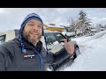 Probando mi Land Rover en la gran nevada Filomena