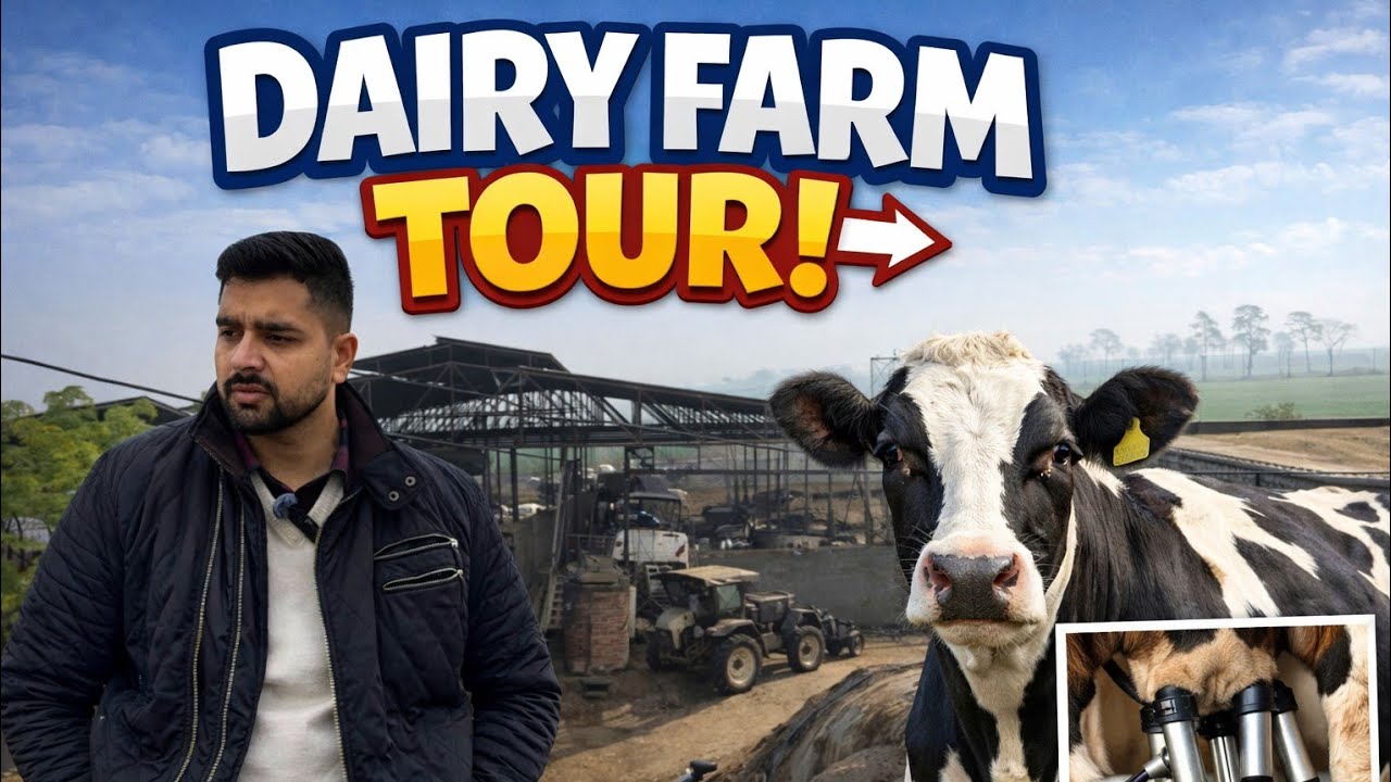 Dairy farm tour  video