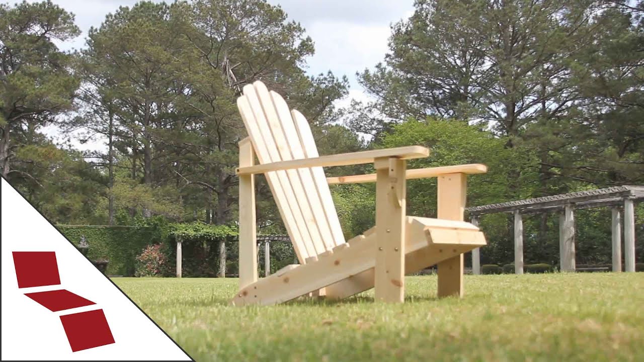 How To Measure For Your Adirondack Template YouTube