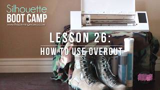 Silhouette Overcut Feature:  How to use it