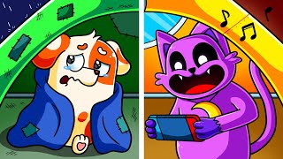 Poppy Playtime CAT NAP Camping with HOO DOO |  CatNap HooDoo Animation