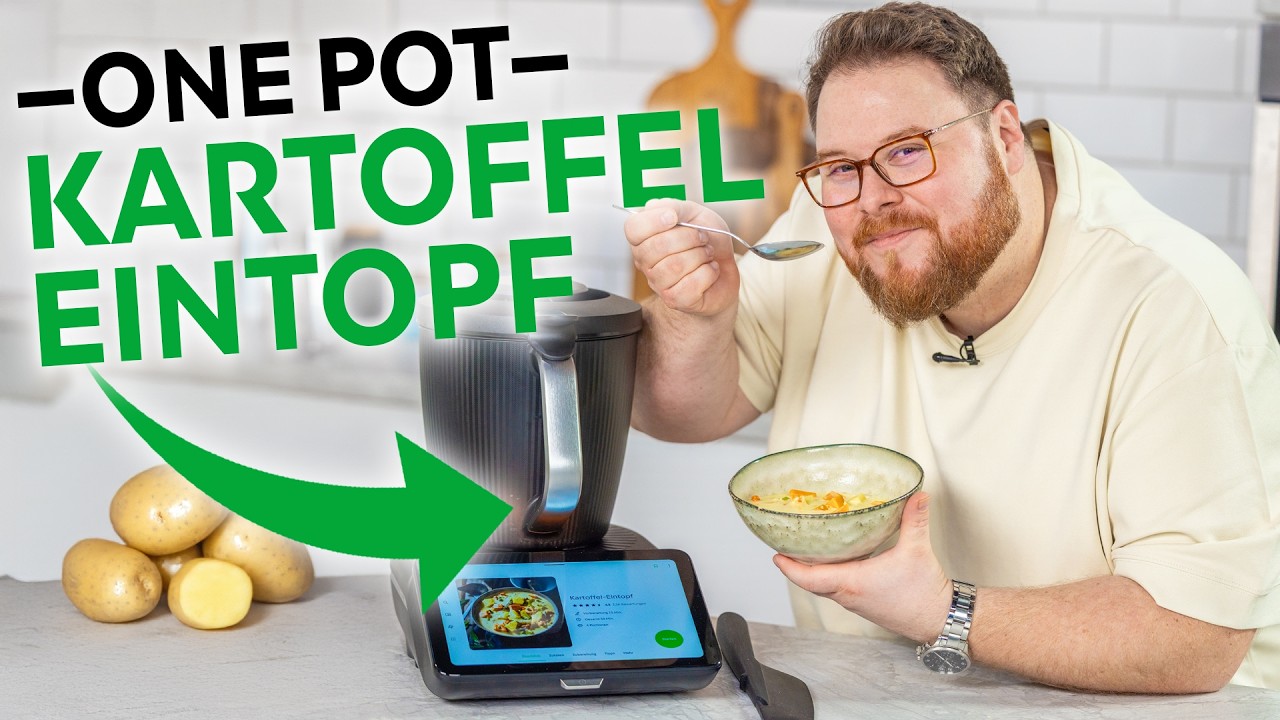 In 4 Schritten zum Kartoffel-Eintopf mit Frischkäse | Thermomix® Kochrezept