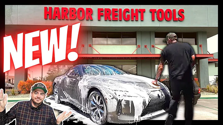 NEW CAR DETAILING ITEMS AT HARBOR FREIGHT | Car Wash Products