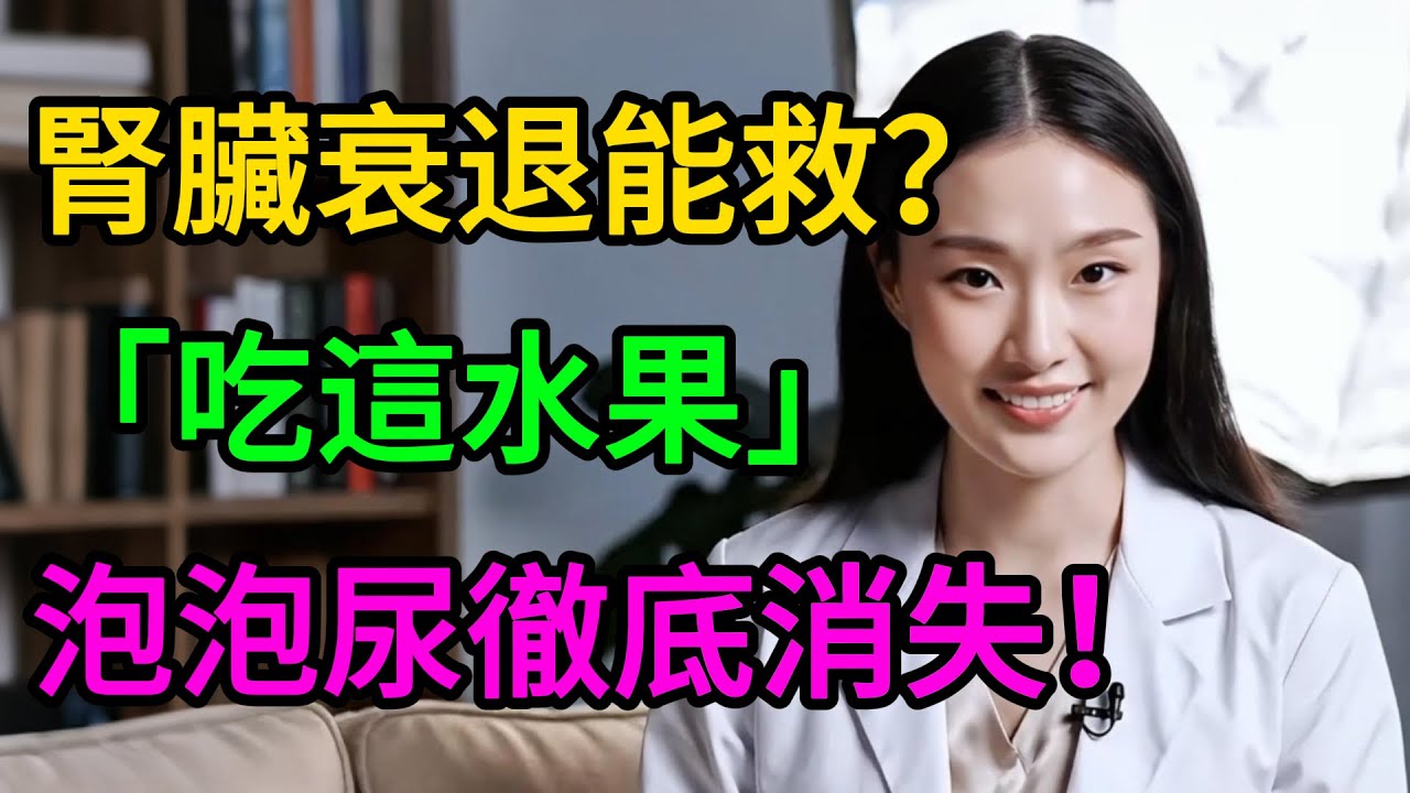 腳踝水腫不是因為久坐！這「四種水果」是腎臟救星，讓蛋白尿半年降了五成。 