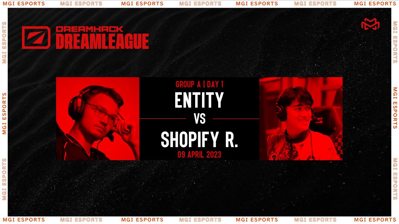 🟠 DOTA 2 LIVE |Entity  vs Shopify Rebellion - DreamLeague 19| Cast by  Kies