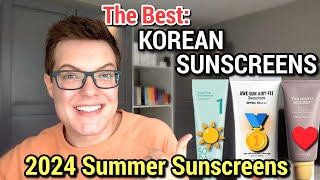 BEST KOREAN SUNSCREENS 2024  Perfect Summer Sunscreen