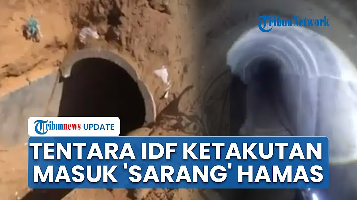 Bocor! Rekaman Video Tangan Tentara IDF Gemetar Masuk ke Terowongan Hamas: Perang di Multi Front