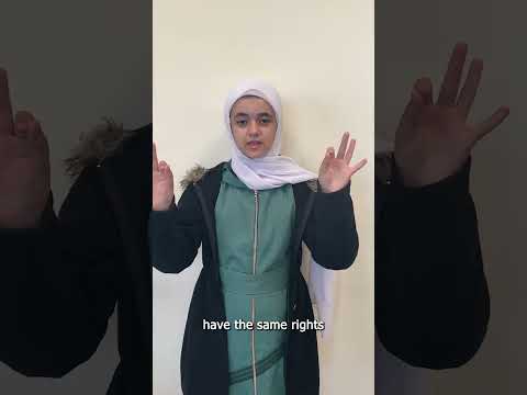 In Sign Language A Message From 13 Year Old Lina