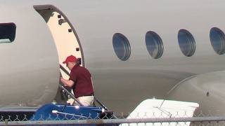 GULFSTREAM G700 Arrives From Hollywood | LOOK WHO’s FLYING!