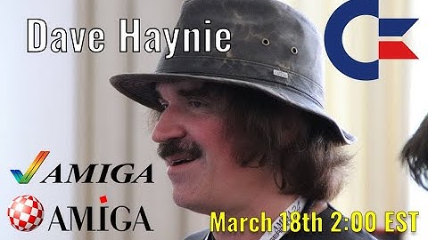 Live with Dave Haynie - Commodore Business Machines  C128, Plus4, Amiga