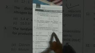 Cee vvip mcq from Genetics past mcq #neet #medicalentranceexam #cee #aiims #biologyquiz