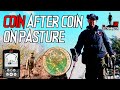 COIN AFTER COIN ON PASTURE METAL DETECTING UK 2021 4K
