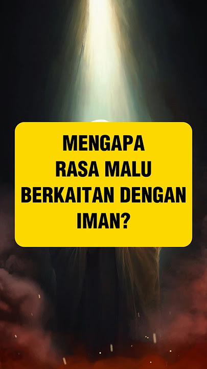 Do You Know Why Shame Is Related to Faith?