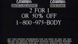 1992 Bally's Jack LaLanne Commercial
