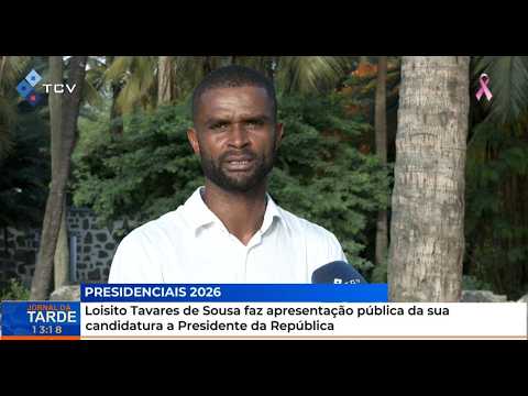 Loisito Tavares de Sousa faz apresentação pública da sua candidatura a Presidente da República