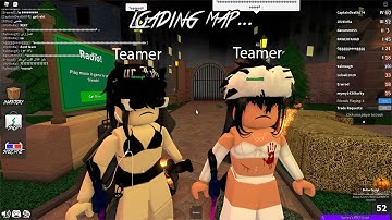 Destroying teamers with exploits in MM2