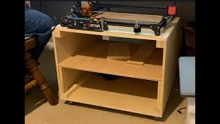 Watch How We Built a Mobile Laser Cart with Storage - You Won't Believe the Results!